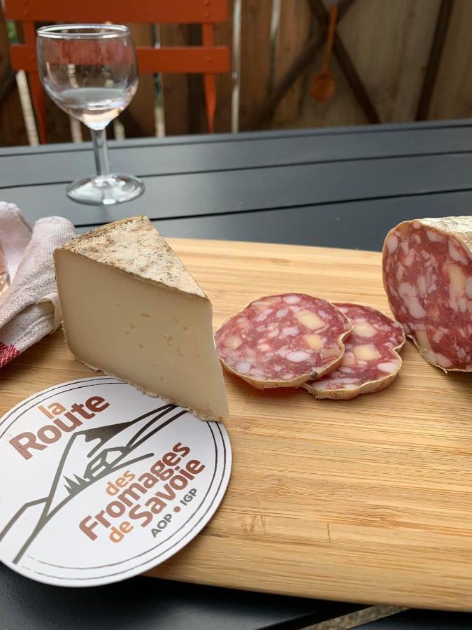 Ferienwohnung Terrasse Sur Les Aravis La Giettaz Exterior foto