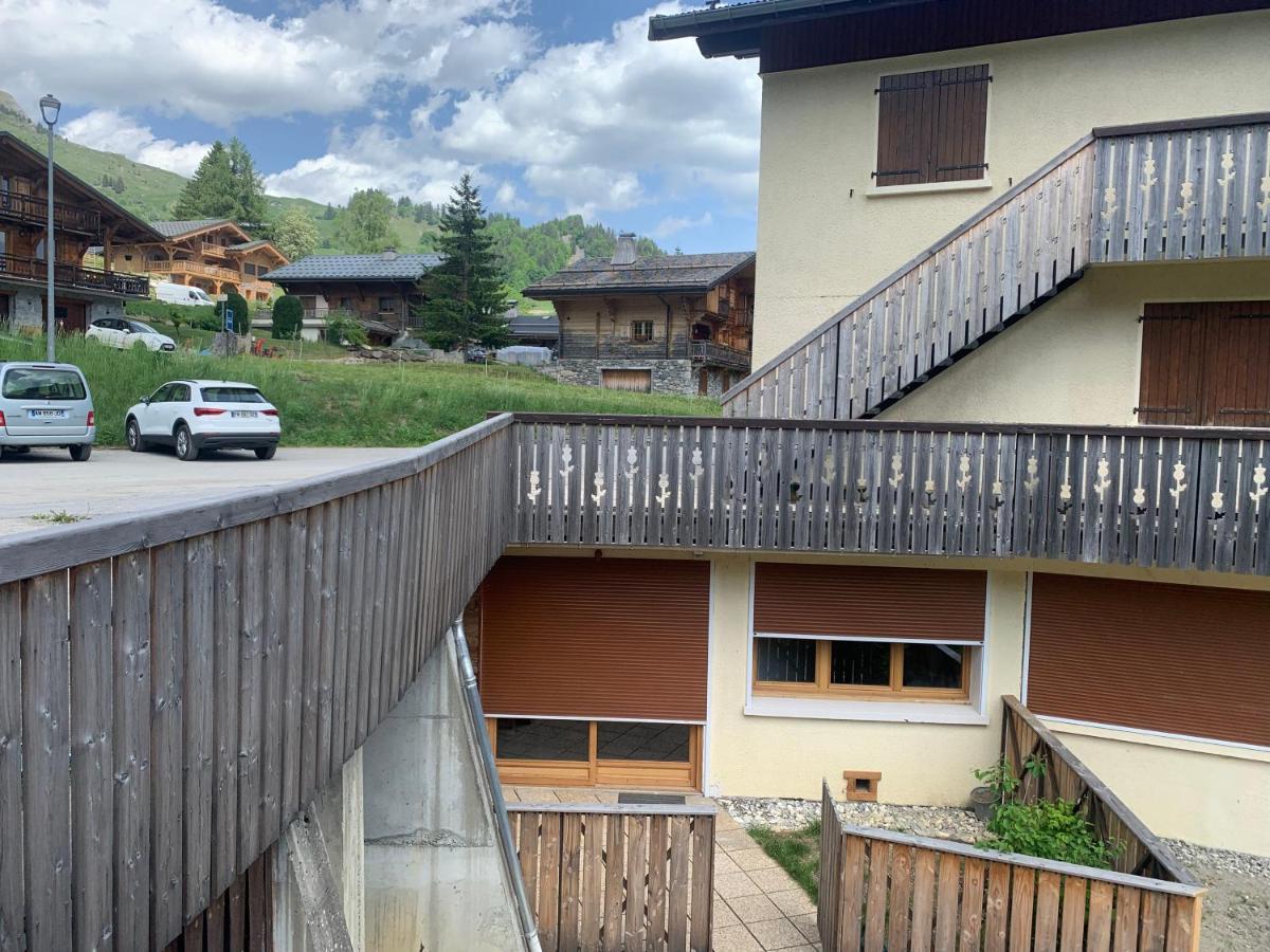 Ferienwohnung Terrasse Sur Les Aravis La Giettaz Exterior foto