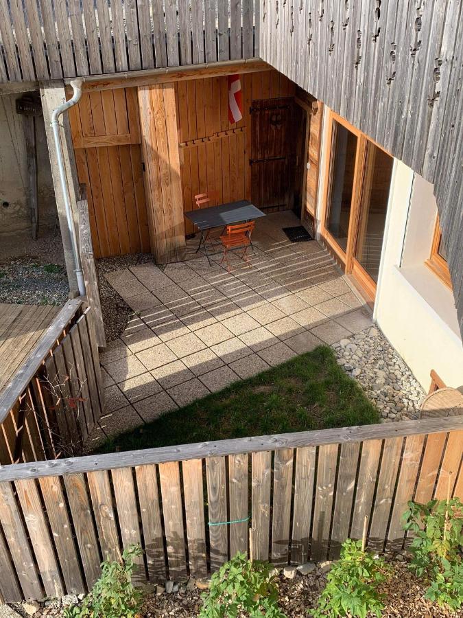 Ferienwohnung Terrasse Sur Les Aravis La Giettaz Exterior foto